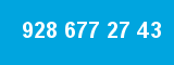 928 677 27 43